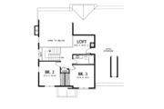 Craftsman Style House Plan - 3 Beds 2.5 Baths 2300 Sq/Ft Plan #48-392 