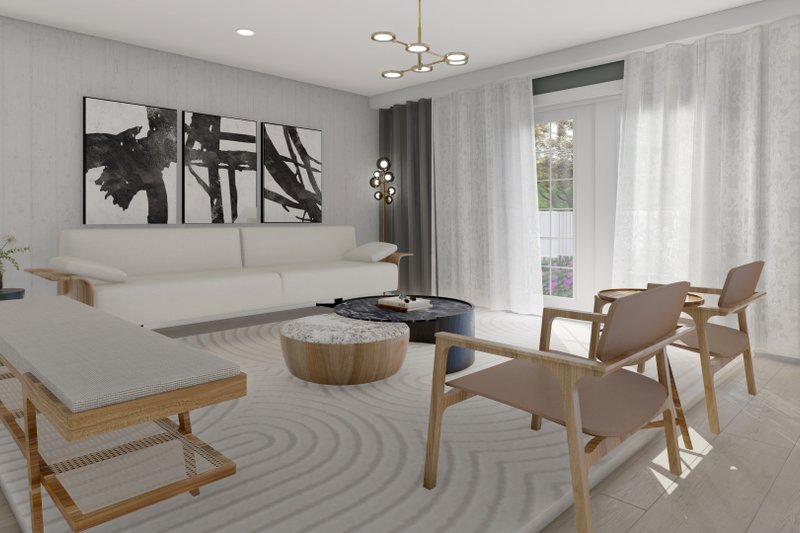 Home Plan - Interior - Other for Ranch House Plan #1060-10 - 3 bed, 2 bath