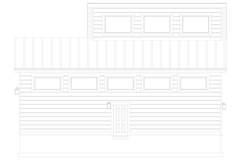 Architectural House Design - Exterior - Other Elevation 1 for Modern House Plan #1060-117 - 1 bed, 1.5 bath
