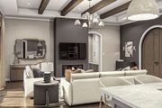 Modern Style House Plan - 3 Beds 2.5 Baths 2038 Sq/Ft Plan #455-443 