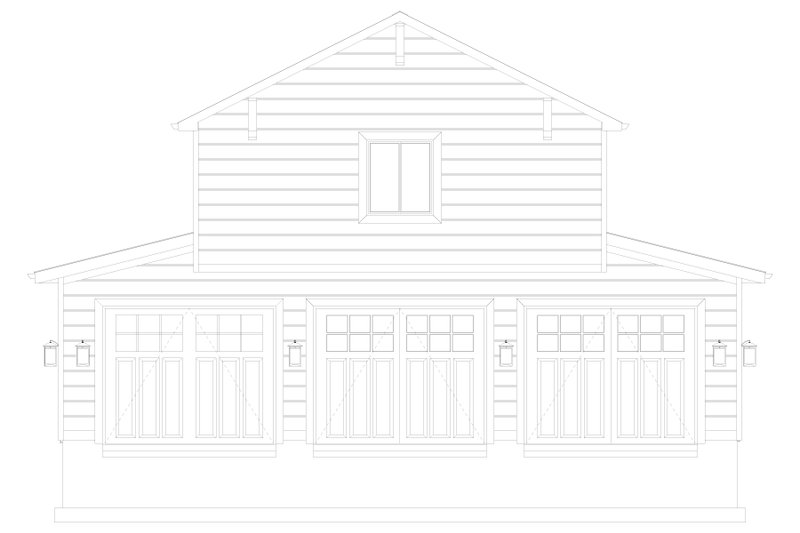 Architectural House Design - Exterior - Front Elevation 5 for Farmhouse House Plan #1060-168 - 3 bed, 2.5 bath