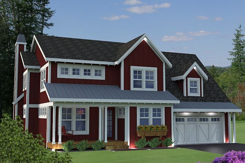 Traditional Style House Plan - 3 Beds 3.5 Baths 2763 Sq/Ft Plan #51-529 ...