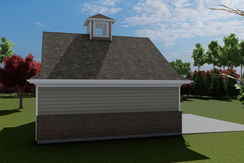 Architectural House Design - Exterior - Other Elevation 1 for Traditional House Plan #1060-98, 0 bath