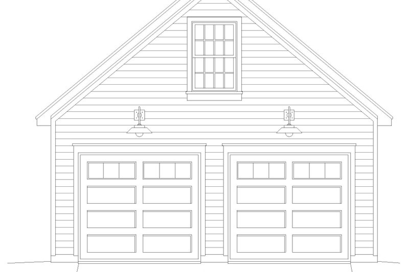 Home Plan - Exterior - Front Elevation 3 for Craftsman House Plan #932-1377, 0 bath