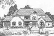 Traditional Style House Plan - 4 Beds 3.5 Baths 3159 Sq/Ft Plan #6-188 