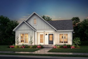 Cottage Exterior - Front Elevation Plan #430-247