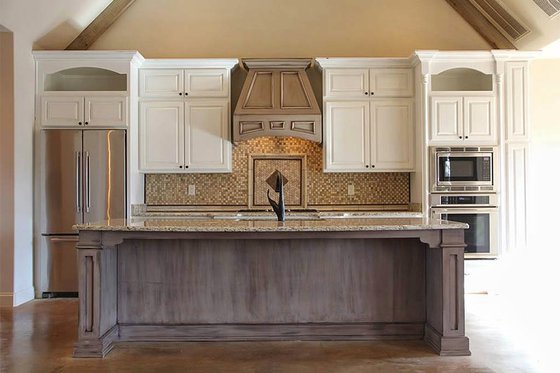 Interior - Kitchen 1 for European House Plan #17-2499 - 4 bed, 3.5 bath