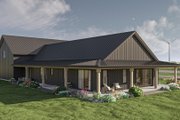 Barndominium Style House Plan - 3 Beds 2.5 Baths 2436 Sq/Ft Plan #455-384 