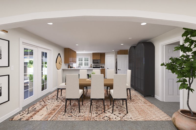 Dream House Plan - Interior - Dining Room for Traditional House Plan #1060-189 - 5 bed, 3 bath