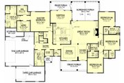 Traditional Style House Plan - 4 Beds 3.5 Baths 3195 Sq/Ft Plan #430-127 