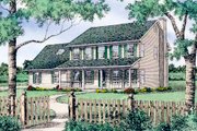 Country Style House Plan - 4 Beds 2.5 Baths 2404 Sq/Ft Plan #405-112 