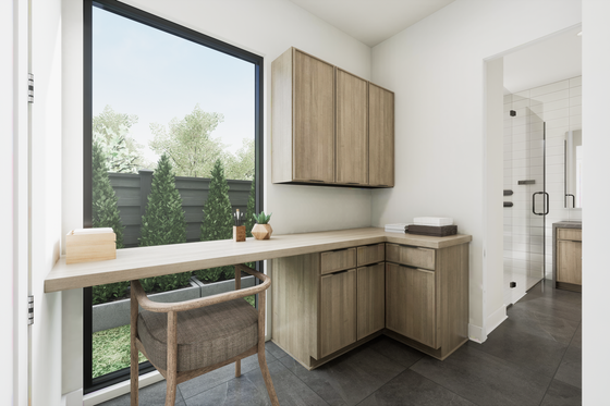 Interior - Other 1 for Modern House Plan #1087-2 - 3 bed, 2.5 bath