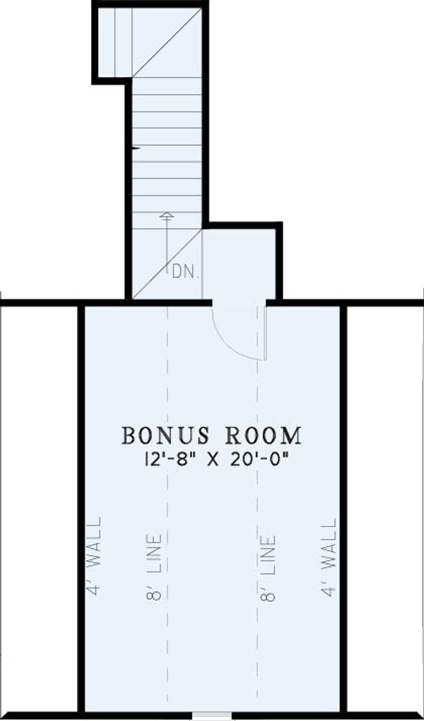 Home Plan - Traditional Floor Plan - Upper Floor Plan #17-1122