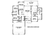 Traditional Style House Plan - 3 Beds 2 Baths 1803 Sq/Ft Plan #117-1000 