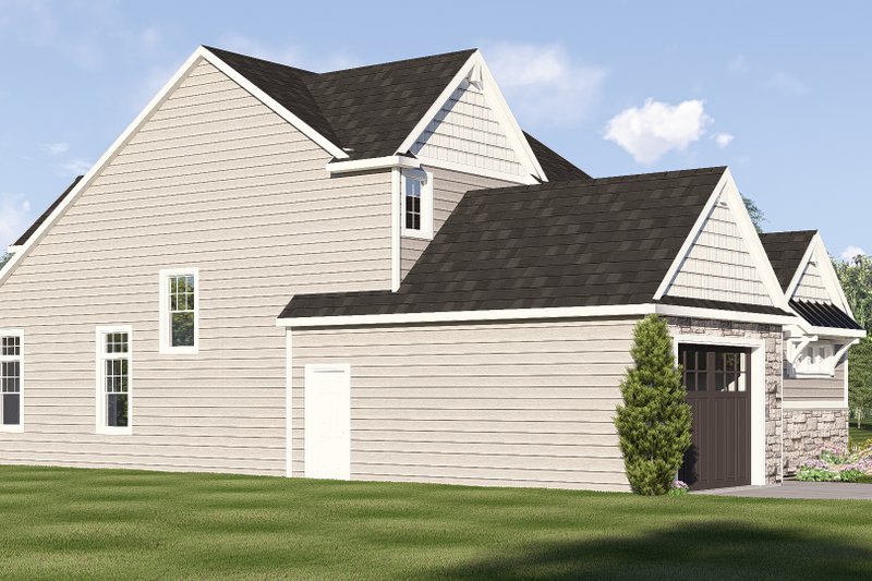 House Design - Exterior - Other Elevation 1 for Traditional House Plan #1064-480 - 3 bed, 2.5 bath