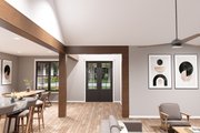 Farmhouse Style House Plan - 3 Beds 2.5 Baths 2470 Sq/Ft Plan #932-1317 