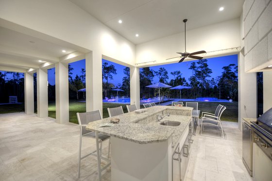 Exterior - Outdoor Living for Contemporary House Plan #930-512 - 4 bed, 4.5 bath