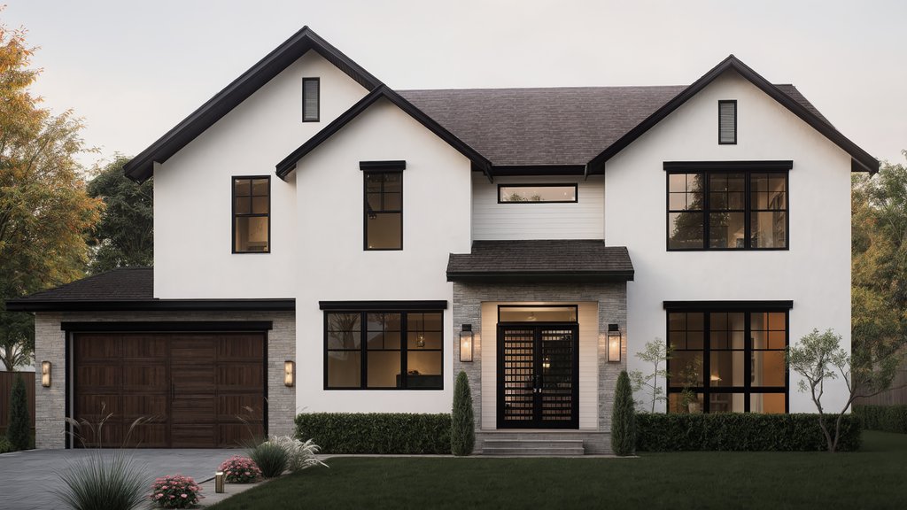 Exterior - Front Elevation 2 for Farmhouse House Plan #1066-327 - 4 bed, 4.5 bath
