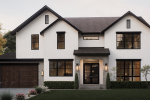 House Blueprint - Exterior - Front Elevation for Farmhouse House Plan #1066-327 - 4 bed, 4.5 bath
