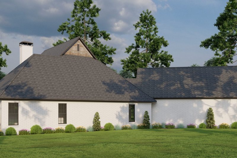 Home Plan - Exterior - Other Elevation 3 for Traditional House Plan #17-2385 - 4 bed, 3.5 bath