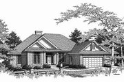 Traditional Style House Plan - 3 Beds 2 Baths 2256 Sq/Ft Plan #70-355 