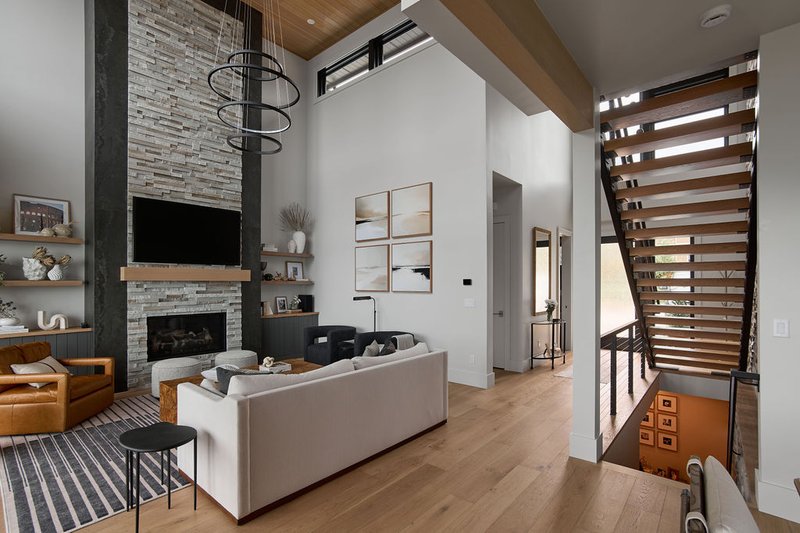 Architectural House Design - Photo 7 for Contemporary House Plan #1070-265 - 3 bed, 3.5 bath