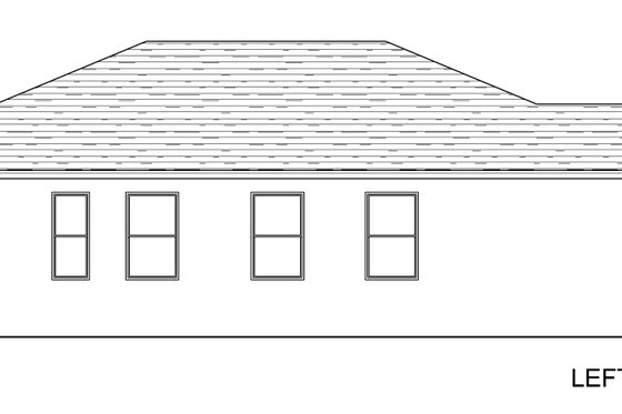 Exterior - Other Elevation for Traditional House Plan #1058-238 - 2 bed, 2 bath