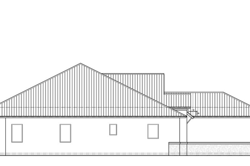 Home Plan - Exterior - Other Elevation 1 for Ranch House Plan #938-120 - 4 bed, 3 bath