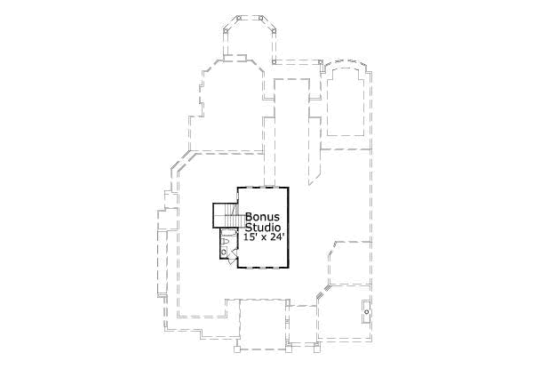 Mediterranean Floor Plan - Other Floor Plan #411-149