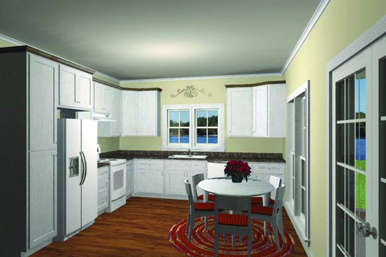 Interior - Other for Cottage House Plan #44-166 - 3 bed, 1 bath