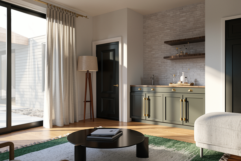 Architectural House Design - Interior - Other 1 for Contemporary House Plan #1064-491 - 2 bed, 2 bath