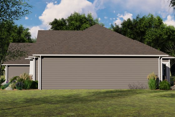 Exterior - Other Elevation for Ranch House Plan #1064-82 - 4 bed, 2.5 bath