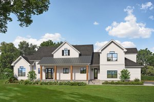 Farmhouse Exterior - Front Elevation Plan #938-109