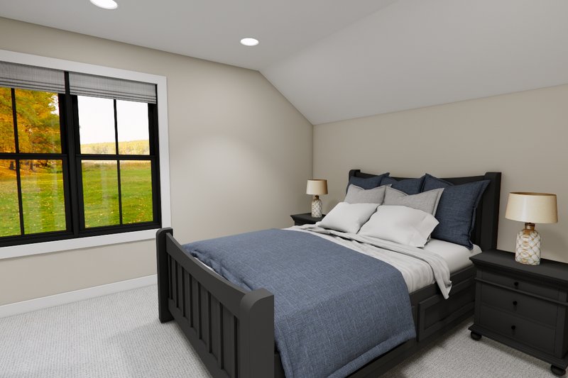 House Design - Interior - Bedroom 4 for Farmhouse House Plan #51-1360 - 4 bed, 3.5 bath