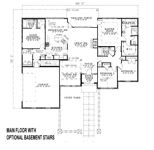 House Blueprint - European Floor Plan - Other Floor Plan #17-654