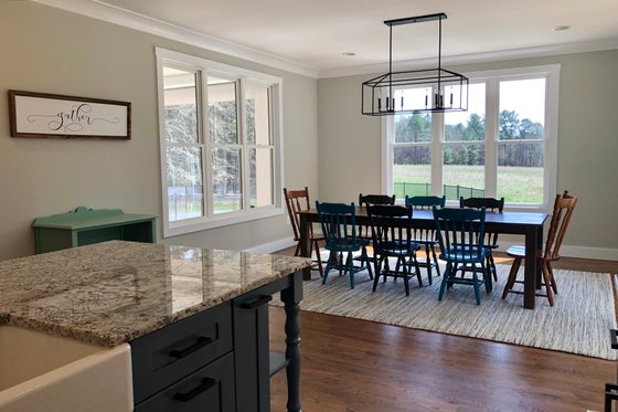 Interior - Dining Room for Farmhouse House Plan #928-350 - 4 bed, 4 bath