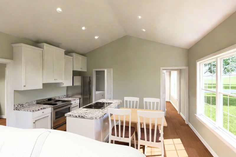 House Blueprint - Interior - Kitchen for Cottage House Plan #513-2438 - 3 bed, 2 bath