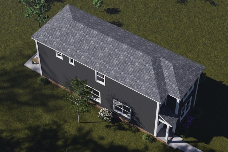Architectural House Design - Exterior - Other Elevation 3 for Modern House Plan #513-2412 - 4 bed, 3 bath