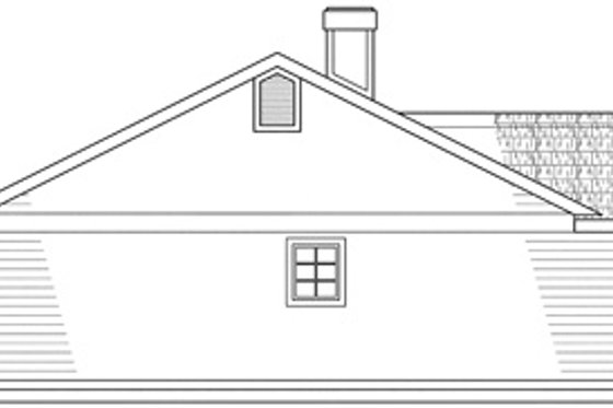 Exterior - Other Elevation for Traditional House Plan #124-139 - 3 bed, 2 bath