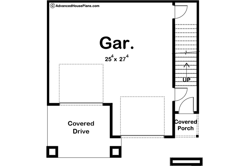 House Plan Design - Floor Plan - Main Floor for Modern House Plan #455-298 - 1 bed, 1 bath