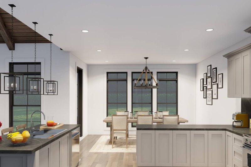 Home Plan - Interior - Kitchen 2 for Ranch House Plan #923-93 - 3 bed, 2 bath
