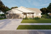 Traditional Style House Plan - 3 Beds 2 Baths 1489 Sq/Ft Plan #1060-196 
