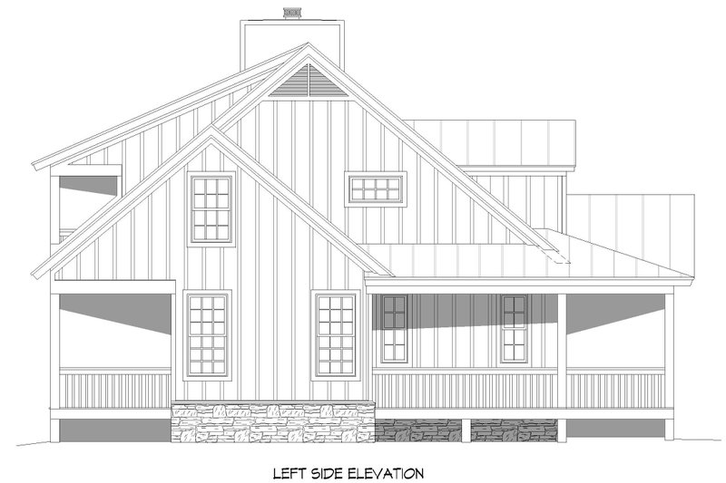 House Plan Design - Exterior - Other Elevation for Traditional House Plan #932-483 - 3 bed, 3.5 bath