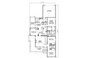 Traditional Style House Plan - 3 Beds 2 Baths 1836 Sq/Ft Plan #17-1158 