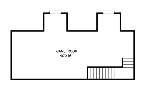 Floor Plan - Other Floor for Traditional House Plan #65-245 - 4 bed, 3.5 bath