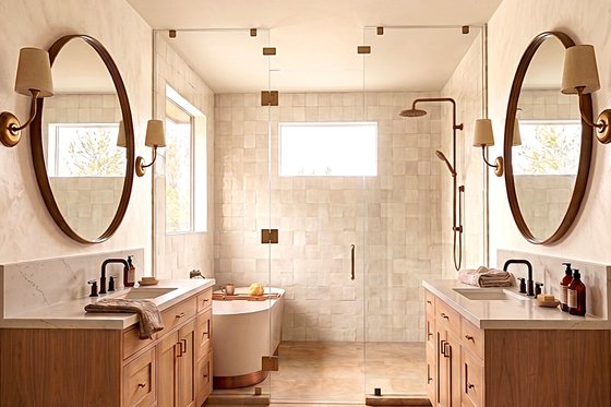 Interior - Master Bathroom for Farmhouse House Plan #1089-73 - 3 bed, 2.5 bath