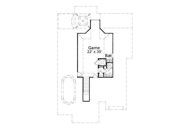 Mediterranean Floor Plan - Other Floor Plan #411-422