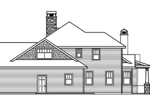Exterior - Other Elevation 1 for Craftsman House Plan #124-778 - 3 bed, 3.5 bath