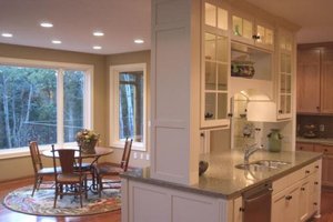 Kitchen photo of Craftsman style home