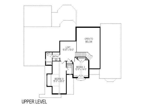 Home Plan - European Floor Plan - Upper Floor Plan #920-12